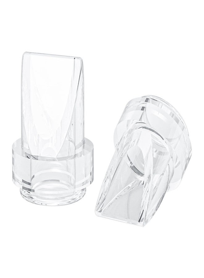 NCVI Duckbill Valves Compatible with NCVI Wearable Breast Pump 8111/8131, BPA-Free Food Grade Silicone Breast Pump Replacement Accessories, 2 Pack Set - Image 1